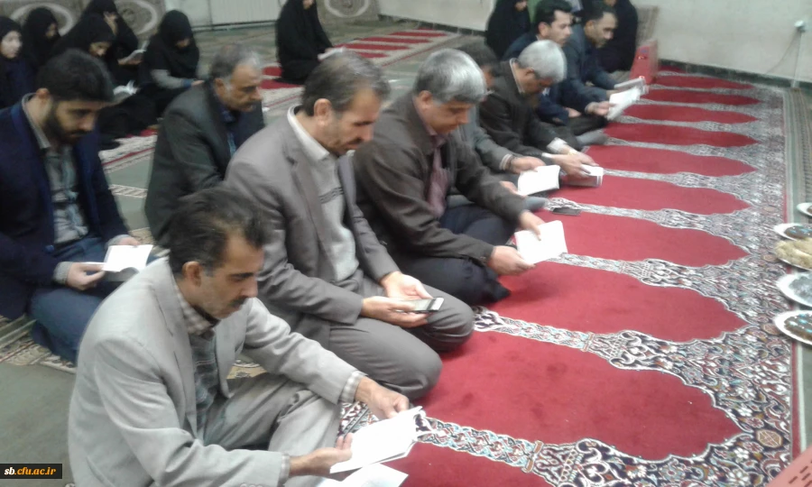 برگزاری مراسم زیارت عاشورا به مناسبت رحلت آیت الله رفسنجانی