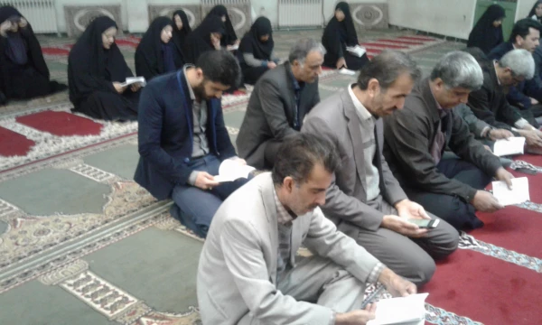 برگزاری مراسم زیارت عاشورا به مناسبت رحلت آیت الله رفسنجانی