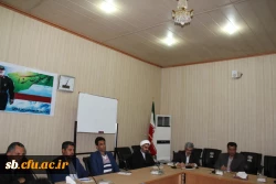 جلسه  هم اندیشی ارتقای آموزشی و فرهنگی در دانشگاه فرهنگیان استان سیستان و بلوچستان