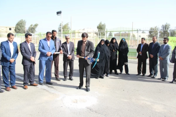 مراسم کلنگ زنی اولین خوابگاه متاهلین کشور در پردیس شهید مطهری زاهدان