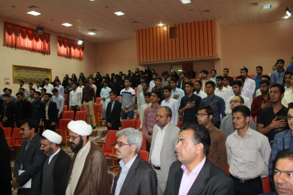 برگزاری مراسمی به مناسبت ولادت امام علی (ع) وروز پدر با همکاری پردیس های دانشگاه فرهنگیان استان در پردیس رسالت زاهدان