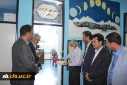 تجلیل از جانبازان پردیسهای دانشگاه فرهنگیان استان