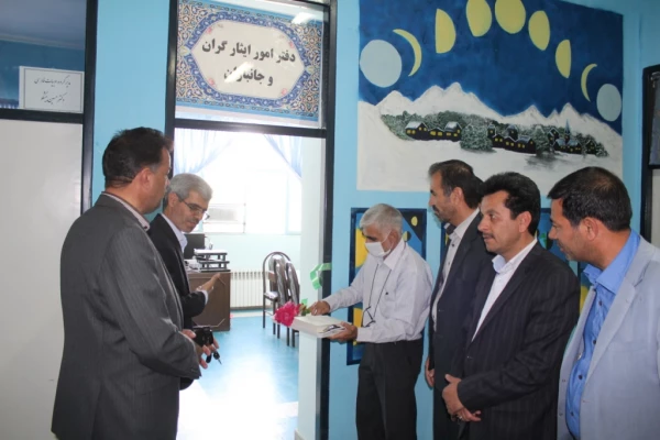 تجلیل از جانبازان پردیسهای دانشگاه فرهنگیان استان