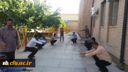 انجام فعالیتهای ورزشی کارکنان دانشگاه فرهنگیان استان