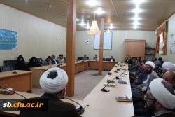 مراسم معارفه مسئول دفتر  نهاد نمایندگی مقام رهبری در دانشگاه فرهنگیان استان سیستان وبلوچستان