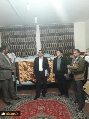 بازدید مسئولین سراهای دانشجویی سازمان مرکزی ونماینده وزارت علوم از خوابگاههای دانشجویان