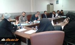 جلسه معاونین پژوهشی دانشگاههای استان سیستان وبلوچستان