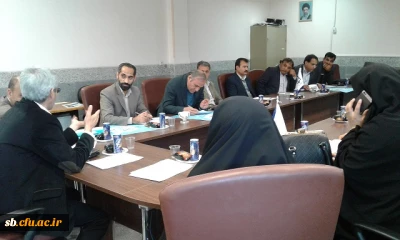 جلسه معاونین پژوهشی دانشگاههای استان سیستان وبلوچستان