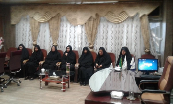 دیدار صمیمانه جناب آقای دکتر کاظمی مدیریت امور پردیسهای استانی با کارکنان مدیریت استانی وپردیسهای تابع