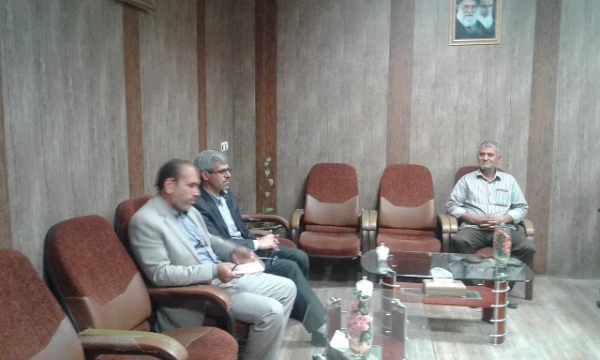 دیدار صمیمانه جناب آقای دکتر کاظمی مدیریت امور پردیسهای استانی با کارکنان مدیریت استانی وپردیسهای تابع