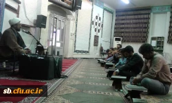 مراسم ارتحال حضرت امام خمینی (ره ) بنیان گذار جمهوری اسلامی ایران به همت دفتر نهاد مقام معظم رهبری در دانشگاه فرهنگیان استان سیستان وبلوچستان