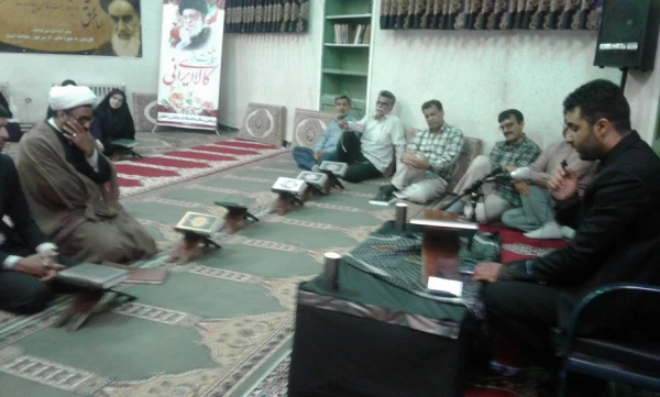 مراسم ارتحال حضرت امام خمینی (ره ) بنیان گذار جمهوری اسلامی ایران به همت دفتر نهاد مقام معظم رهبری در دانشگاه فرهنگیان استان سیستان وبلوچستان