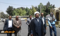 شرکت کارکنان ، دانشجویان ، اساتید و مسئولین دانشگاه فرهنگیان  در راهپیمایی روز جهانی قدس