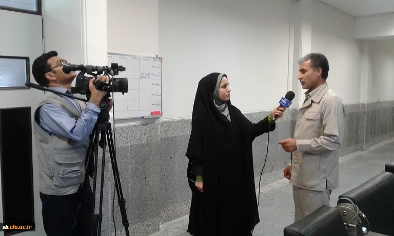 حضور مدیر امور پردیسهای دانشگاه فرهنگیان استان دربرنامه صدا وسیما استان جهت معرفی دانشگاه فرهنگیان