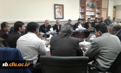 جلسه شورای معاونین اداره کل آموزش وپرورش استان با حضور مدیریت دانشگاه فرهنگیان استان  برگزار شد