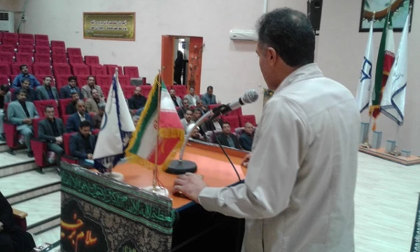 برگزاری مراسم تودیع ومعارفه روسای پردیسهای رسالت ومعارفه معاون اداری ومالی پردیس شهید مطهری زاهدان