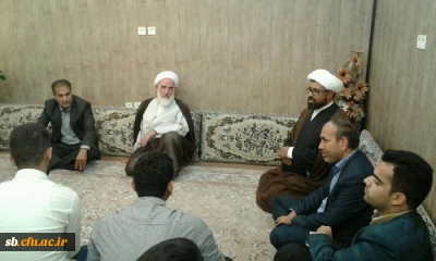 دیدار جمعی از دانشجویان معلمان پردیس های دانشگاه فرهنگیان استان با نماینده ولی فقیه در استان وامام جمعه زاهدان