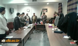 جلسه معارفه و تکریم معاونت هماهنگی دانشگاه  فرهنگیان استان سیستان وبلوچستان