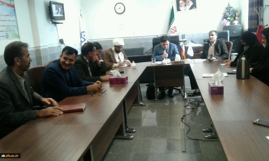 جلسه شورای فرهنگی استان سیستان وبلوچستان باحضوردکتر علی محمدی مشاوره ریاست سازمان مرکزی