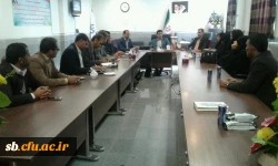 جلسه شورای فرهنگی استان سیستان وبلوچستان باحضوردکتر علی محمدی مشاوره ریاست سازمان مرکزی