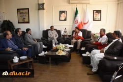 تفاهم نامه همکاری دانشگاه فرهنگیان  استان سیستان وبلوچستان با سازمان هلال احمر استان