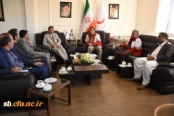 تفاهم نامه همکاری دانشگاه فرهنگیان  استان سیستان وبلوچستان با سازمان هلال احمر استان