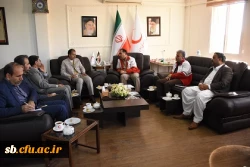 تفاهم نامه همکاری دانشگاه فرهنگیان  استان سیستان وبلوچستان با سازمان هلال احمر استان