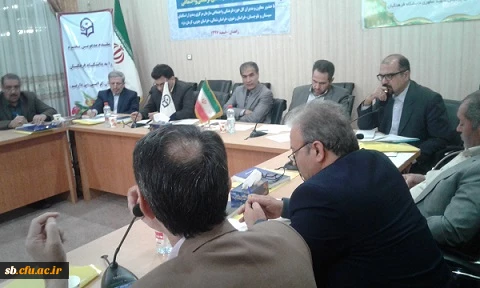 اولین جلسه شورای راهبری فرهنگی و اجتماعی مناطق پنجگانه دانشگاه فرهنگیان در استان سیستان وبلوچستان