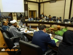 برگزاری جلسه هیات امنای دانشگاه فرهنگیان استان سیستان وبلوچستان با حضور اعضای هیات رییسه