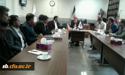 تفاهم نامه همکاری فی مابین اداره کل راه آهن جنوب شرق ودانشگاه فرهنگیان استان سیستان وبلوچستان