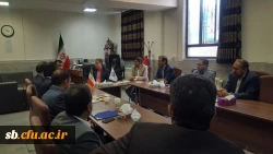 تفاهم نامه همکاری فی مابین اداره کل راه آهن جنوب شرق ودانشگاه فرهنگیان استان سیستان وبلوچستان