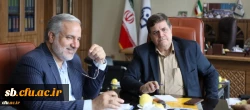 دیدار و گفتگو استاندار سیستان و بلوچستان و رییس دانشگاه فرهنگیان