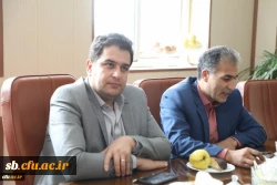 دیدار و گفتگو استاندار سیستان و بلوچستان و رییس دانشگاه فرهنگیان