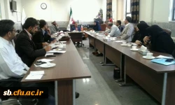 بازدید سرکارخانم دکتر غنی زاده معاون مدیرکل خدمات آموزشی ومهندس جانی  مدیر سامانه گلستان از روند برگزاری امتحانات پایان ترم دانشجو معلمان پردیس های استان سیستان وبلوچستان