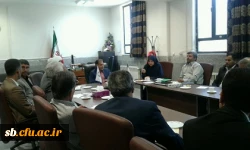 بازدید سرکارخانم دکتر غنی زاده معاون مدیرکل خدمات آموزشی ومهندس جانی  مدیر سامانه گلستان از روند برگزاری امتحانات پایان ترم دانشجو معلمان پردیس های استان سیستان وبلوچستان