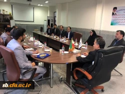 انعقاد تفاهم نامه همکاری بین دانشگاه فرهنگیان استان سیستان وبلوچستان واداره کل  ورزش و جوانان استان