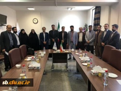 انعقاد تفاهم نامه همکاری بین دانشگاه فرهنگیان استان سیستان وبلوچستان واداره کل  ورزش و جوانان استان