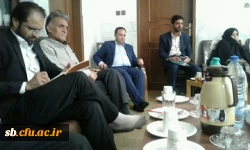 نشست مدیران گروههای آموزشی واعضای هیات علمی دانشگاه فرهنگیان استان سیستان و بلوچستان با حجت الاسلام والمسلمین علی ذوعلم معاون وزیر آموزش وپرورش