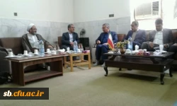 نشست مدیران گروههای آموزشی واعضای هیات علمی دانشگاه فرهنگیان استان سیستان و بلوچستان با حجت الاسلام والمسلمین علی ذوعلم معاون وزیر آموزش وپرورش