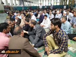 سرپرست دانشگاه فرهنگیان استان سیستان وبلوچستان سخنران پیش از خطبه های نماز جمعه شهرزاهدان