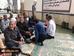 سرپرست دانشگاه فرهنگیان استان سیستان وبلوچستان سخنران پیش از خطبه های نماز جمعه شهرزاهدان