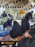 مراسم غبارروبی مزار شهدا و آیین بازگشایی دانشگاه فرهنگیان استان سیستان وبلوچستان