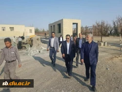 بازدید دکترانصاری راد معاونت دانشجویی ودکتر رمضان خانی مشاورپارلمانی دانشگاه فرهنگیان از دانشگاه فرهنگیان سیستان وبلوچستان