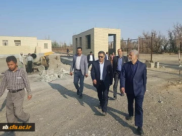 بازدید دکترانصاری راد معاونت دانشجویی ودکتر رمضان خانی مشاورپارلمانی دانشگاه فرهنگیان از دانشگاه فرهنگیان سیستان وبلوچستان