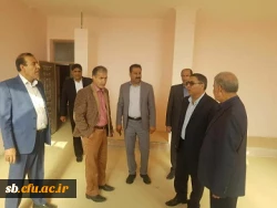 بازدید دکترانصاری راد معاونت دانشجویی ودکتر رمضان خانی مشاورپارلمانی دانشگاه فرهنگیان از دانشگاه فرهنگیان سیستان وبلوچستان