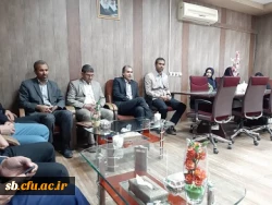 مراسم تکریم ومعارفه ی سرپرست پردیس دخترانه رسالت زاهدان برگزارشد