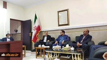 دیدار مدیریت دانشگاه فرهنگیان استان سیستان وبلوچستان با مدیر کل آموزش و پرورش استان