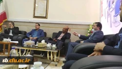 دیدار مدیریت دانشگاه فرهنگیان استان سیستان وبلوچستان با مدیر کل آموزش و پرورش استان