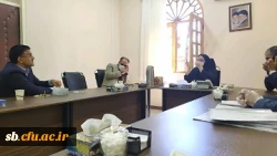 برگزاری جلسه مدیردانشگاه فرهنگیان استان سیستان وبلوچستان با معاون توسعه مدیریت ومنابع استانداری