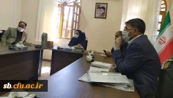 برگزاری جلسه مدیردانشگاه فرهنگیان استان سیستان وبلوچستان با معاون توسعه مدیریت ومنابع استانداری